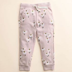 Little Co. by Lauren Conrad Violet Flowers Jogger Pants